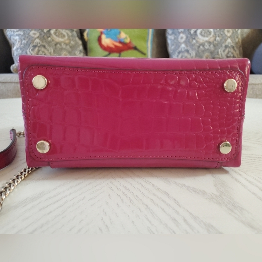 Kate Spade Rare New York Romy CrocEmbossed Mini Top handle Satche NWOT - Picture 12 of 13